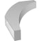 Ekena Millwork 3 1/2-in. W x 20-in. D x 32-in. H Thorton Architectural Grade PVC Knee Brace BRCP035X20X32THR - alternate 2
